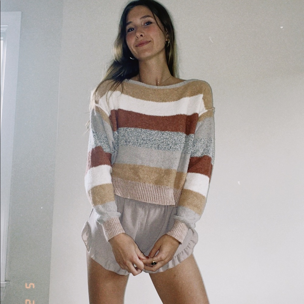 Free People crop sweater!